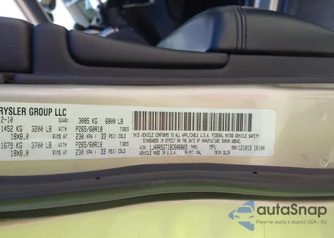 2011 Jeep Grand Cherokee Limited from USA, damaged, VIN 1J4RR5GT1BC606803